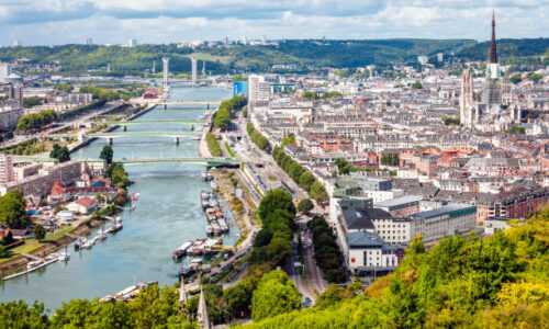 City view - Rouen, France